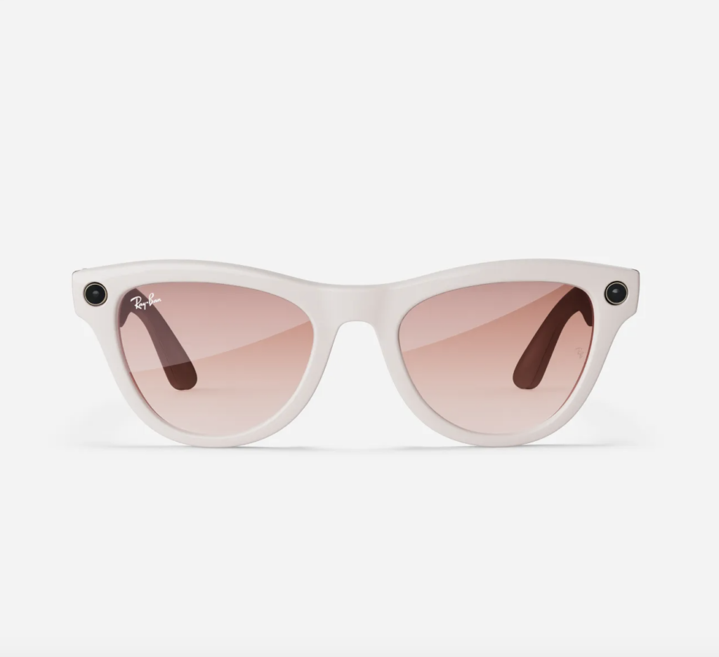 ray Ban Meta Skyler Gris tiza brillante